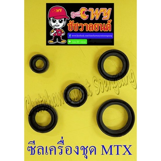 ซีลเครื่องชุด MTX125 (ชุด 5 ตัว) (002114)