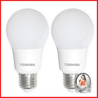 หลอดไฟ LED หลอดไฟ หลอด LED TOSHIBA A60 8 วัตต์ E27 COOLWHITE แพ็ค 2 ชิ้น 
 ตัวหลอดและขั้วหลอด ผลิตจากวัสดุคุณภาพดี แข็งแ