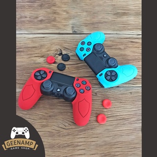 GRIP ซิลิโคน จอย PS4​ ​ + ซิลิโคนอนาล็อค [ controller glove # case # ซิลิโคนจอย Playstation4 # DualShock ps 4 ]