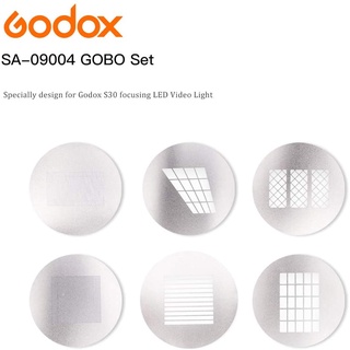 Godox SA-09-004 GOBO สําหรับเอฟเฟคไฟ LED S30