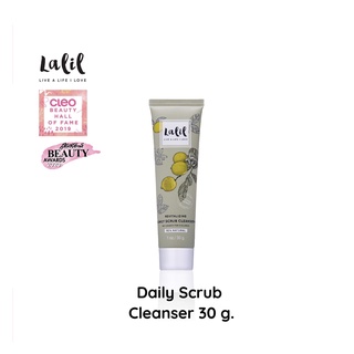 LALIL Revitalizing Daily Scrub Cleanser 30g. (เจลล้างหน้า ลดการเกิดสิวและผิวอุดตัน)