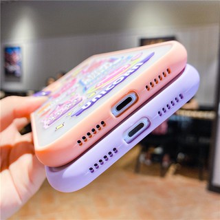 เคสหลังด้านขอบสี รุ่น6 7 86plus 6splus 7plus 8plus 11/12 เคส#891