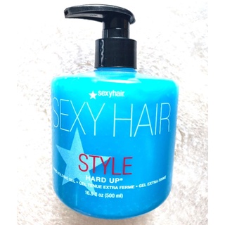 Style Sexy Hair Hard Up Hard Holding Gel หัวปั๊ม 500ml.