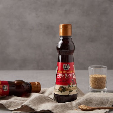 พร้อมส่ง 진한참기름 น้ำมันงาธรรมชาติ CJ Premium Sesame Oil