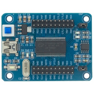 EZ-USB FX2LP CY7C68013A USB logic วิเคราะห์ core board+รหัสข…