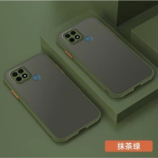 Case For Realme C21Y เคสโทรศัพท์ เคสกันกระแทก ปุ่มสีผิวด้าน กันรอยกล้อง ขอบนิ่มหลังแข็ง