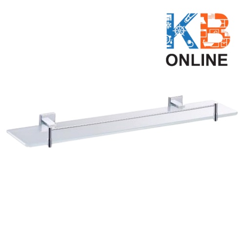 K-2501-51-N หิ้งกระจก พร้อมที่กั้น รุ่น CONCEPT SQUARE GLASS SHELF AMERICAN STANDARD CONCEPT SQUARE 