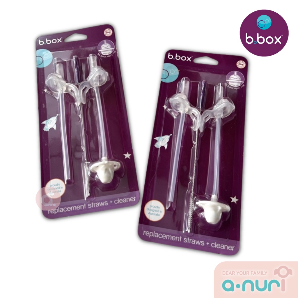 bbox หลอดอะไหล่ + แปรงล้างหลอด ของรุ่น bbox sippy cup