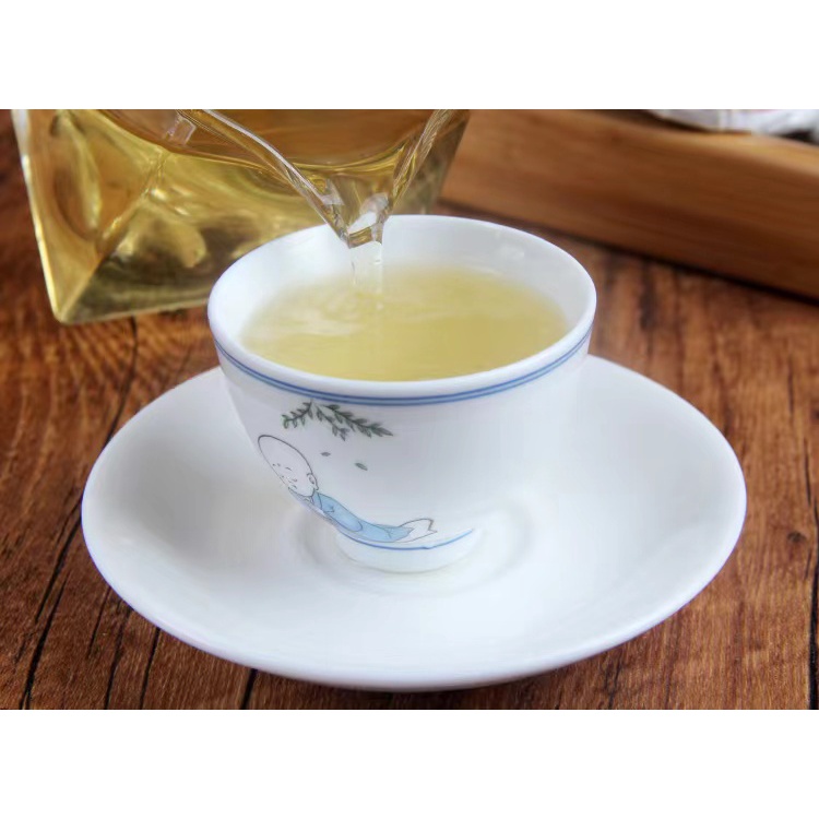 ชาผู่เอ๋อร์ ชาดิบ pu'er tea 普洱粒 普洱片 ชาขาว ชาดิบ 普洱生茶 普洱黄金饼 ลดน้ำหนัก