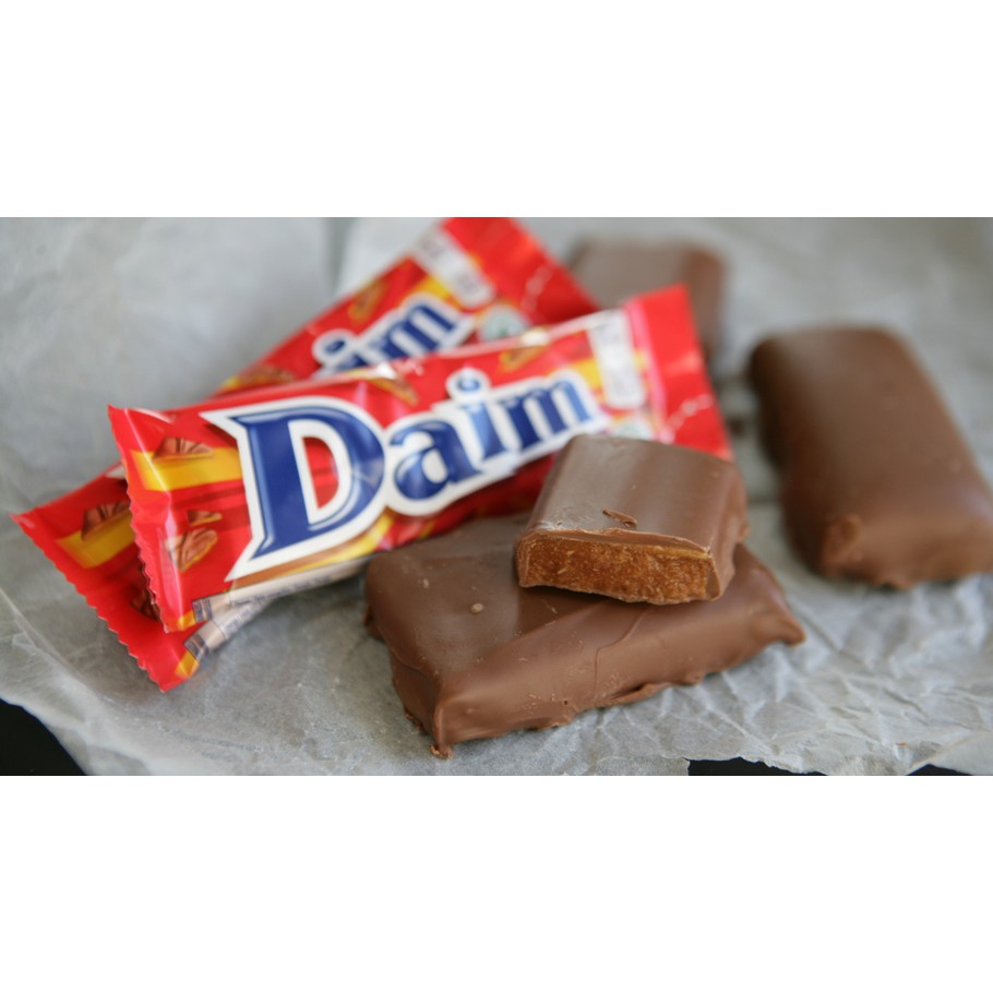 แบ่งขาย Daim ช็อคโกแล็ตเคือบคาราเมล อร่อยจริง ต้องมีติดกระเป๋า ลูกอมช็อกโกแล็ต Daim Chocolate