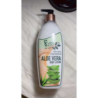 โลชั่นบำรุงผิว ว่านหางจระเข้ Aloe Vera ชีววิถี 750 ml