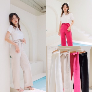 natchakloset | กางเกงขายาวพับหน้า pants02