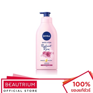 NIVEA Radiant Rose White Lotion ผลิตภัณฑ์บำรุงผิวกาย 525ml