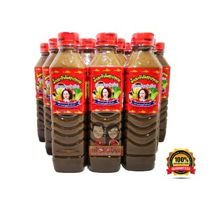 (12ขวด)​ปลาร้าแม่บุญล้ำ ฝาแดง (สูตรปรุงสำเร็จ400ml.)