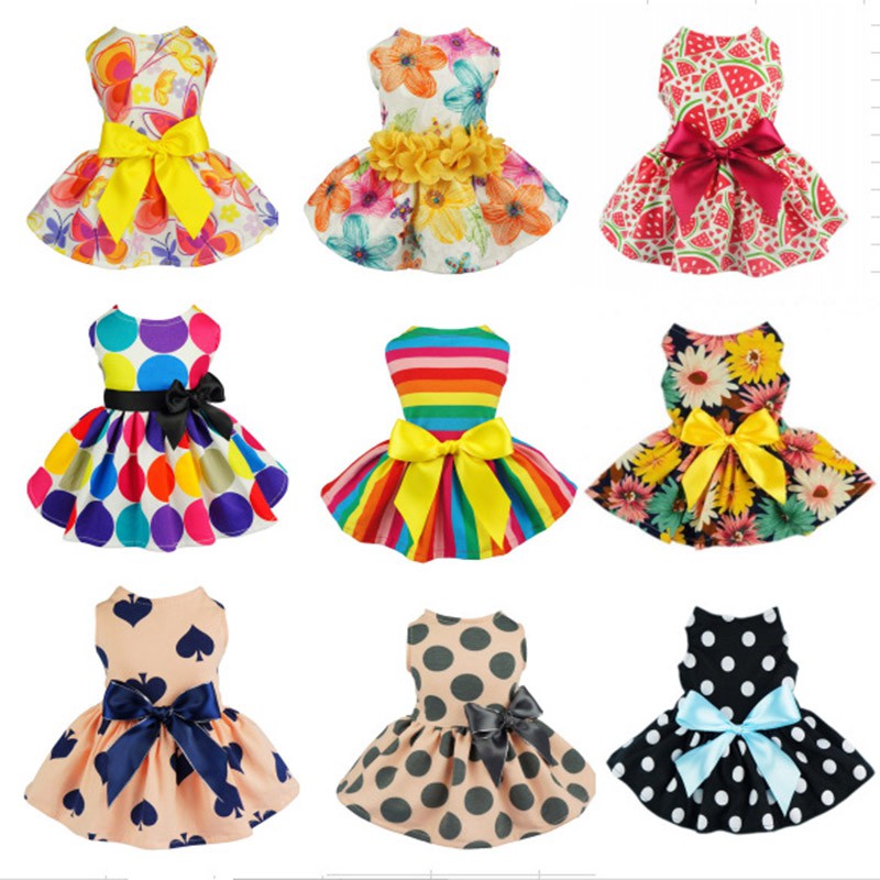 Dog Birthday Dress With Bow  Tulle Princess Outfit For Small Medium Large  Dogs & Cats, Breathable & Stretchy