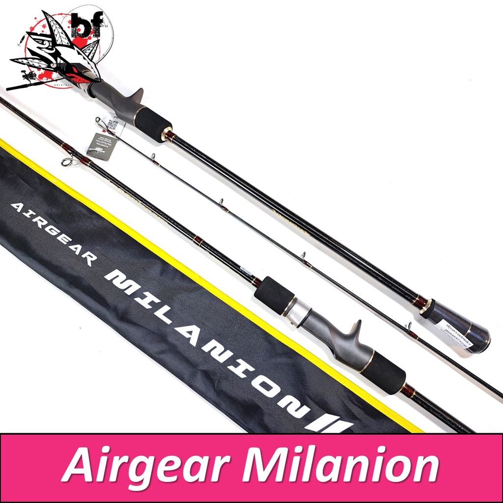 คัน Jigging Airgear Milanion By BPO ขนาด 6'5" เบท/สปิน ท่อนเดียว PE 0.8-2.0