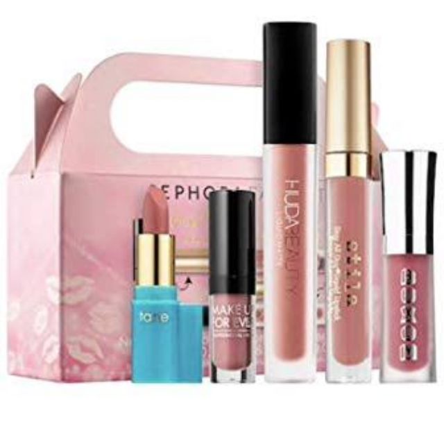 Sephora Favorites Give Me Some Nude Lip Sampler 2 Full Size Products เซตลิปขายดีของเซโฟร่า 5แท่ง มีข