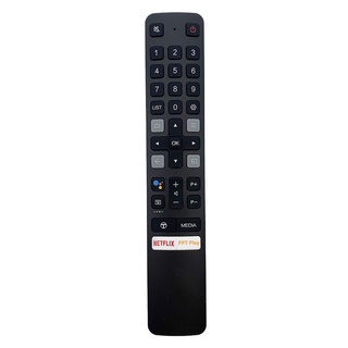 ใหม่ ของแท้ รีโมตคอนโทรล RC901V FMR7 สําหรับสมาร์ททีวี TCL Android 4K RF Netflix FPT Play