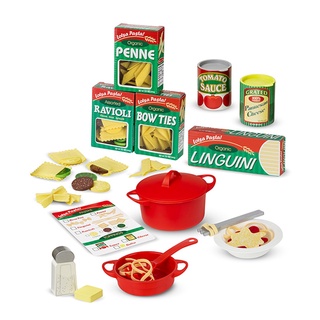 Melissa &amp; Doug - Slice &amp; Prepare &amp; Serve Pasta Set