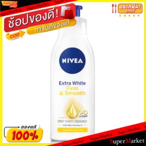 🔥HOT🔥 NIVEA EXTRA WHITE FIRMING&amp;SMOOTH LOTION โลชั่น นีเวีย เอ็กซ์ตร้าไวท์ เฟิร์มมิ่งแอนด์สมูท 400ml สำหรับผิวคล้ำเสีย ผ