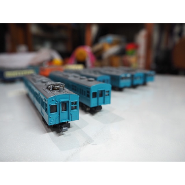 รถไฟ 1 ขบวน ลูกผสม วิ่งได้ปกติ (N-Scale)