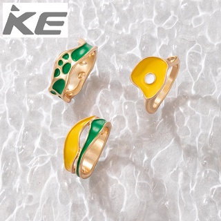 Popular accessories Irregular geometric metal drip poached egg ring three-piece sweet fried eg