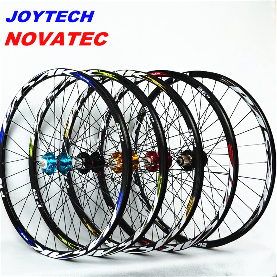 ล้อจักรยานเสือภูเขา novatec041042 Joytech ดุมล้อแบริ่งญี่ปุ่น ขอบ 26 27.5 29 นิ้ว