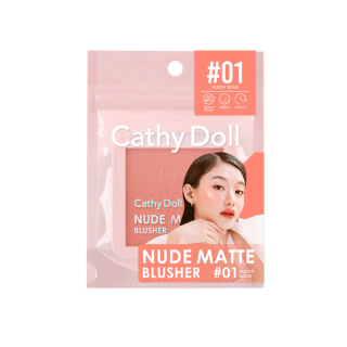 Cathy Doll นู้ดแมทท์บลัชเชอร์ 6g Nude Matte Blusher 6g (เครื่องสำอาง,บรัชออน ที่ปัดแก้ม)