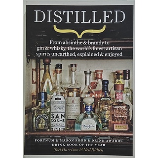 หนังสือ เครื่องดื่ม การผสม ภาษาอังกฤษ DISTILLED 224Page