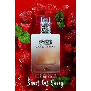 น้ำหอม KSH Perfume กลิ่น Candy Berry (ล็อตสุดท้ายก่อนปรับขึ้นราคา ใช้สติ๊กเกอร์แปะทับขื่อกลิ่น + No box)