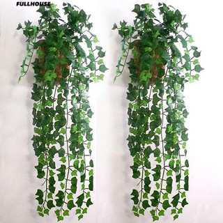 ‼♥ Ivy Leaf Garland พืช Vine Fake Foliage หน้าแรกห้อง DIY Wall Decor