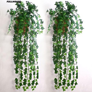 ‼♥ Ivy Leaf Garland พืช Vine Fake Foliage หน้าแรกห้อง DIY Wall Decor