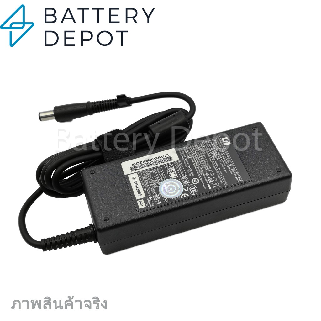 HP Adapter ของแท้ 19V/4.74A 90W หัวขนาด 7.4*5.0mm สายชาร์จ เอชพี อะแดปเตอร์, สายชาร์จ HP