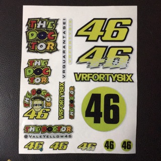 Sticker rossi 46