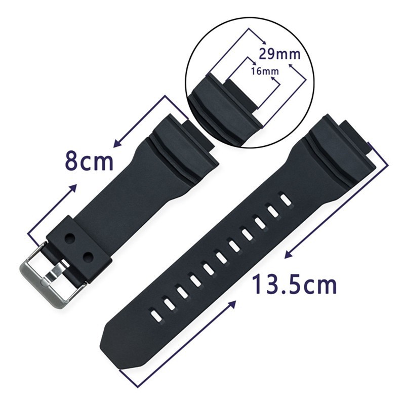 CASIO สายนาฬิกาข้อมือ Tpu สําหรับ Casio G - Shock Ga - 150 200 201 300 310 Glx Series