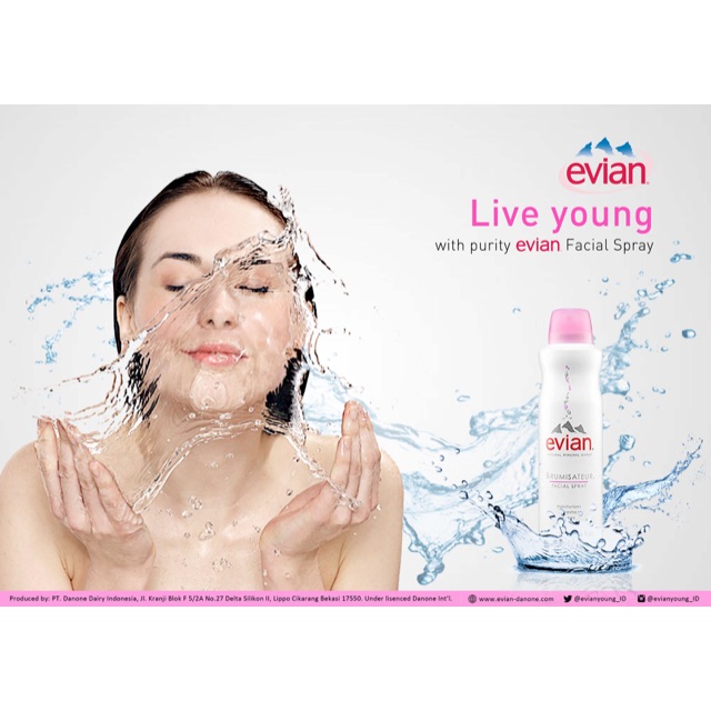 Evian Facial Spray สเปรย์น้ำแร่เอเวียง