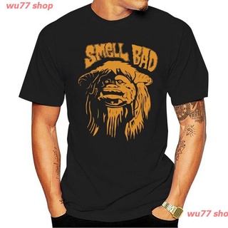 wu77 shop New 2021 เสื้อยืดแขนสั้นแฟชั่นผ้าฝ้ายพิมพ์ลาย Labyrinth Ludo Smell Bad mens tshirt