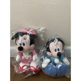 🌸ตุ๊กตา Mickey&amp;Minnie ชุดกิโมโน สูง 25 เซนติเมตร🌸