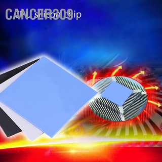 Cancer309 แผ่นซิลิโคนฮีทซิงค์ระบายความร้อน Cpu ขนาด 100X100X2 มม.