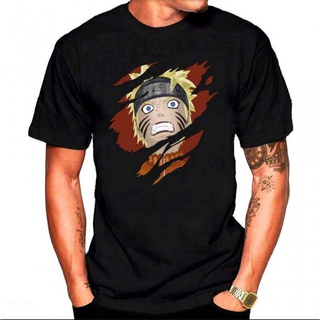 เสื้อคนอ้วนผญ - เสื้อยืด Tj Naruto Torn Distro, เสื้อเชิ้ตผ้าฝ้าย Distro คุณภาพสูง, เสื้อผู้ชาย, เส