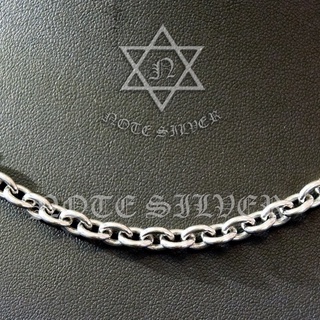 สร้อยคอ เงินแท้ ลายฮาร์เล่ย์ Size M ตะขอ Star of David Sterling Silver 925 NSNL1647