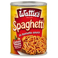 wattie's spaghetti in tomato sauce