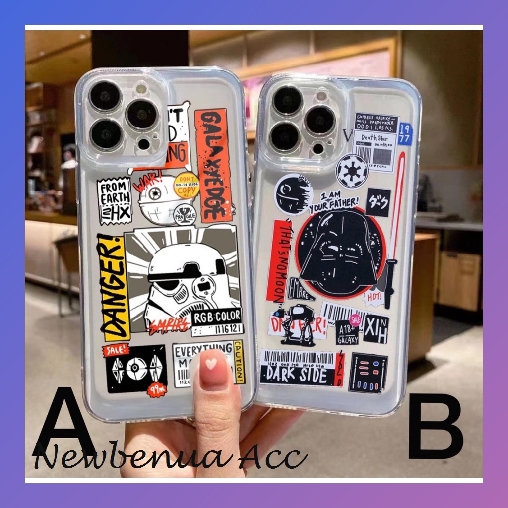 Softcase กรณี TPU Star Wars GG01 สําหรับ Xiaomi Redmi 6A 8 9 Prime 9A 9i 9C 9T 10 10A 10C 11a 11s 11