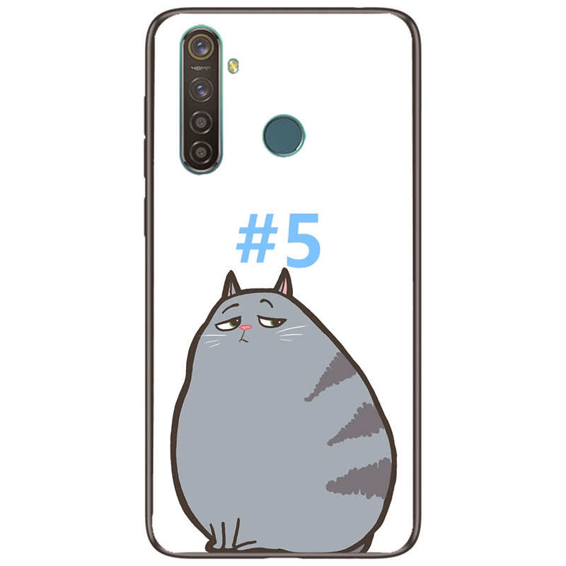 เคสโทรศัพท์พิมพ์ลายการ์ตูนสุนัขน่ารักสําหรับ oppo realme 5 pro/xt/x2/k5/x lite/realme q lite tpu #8