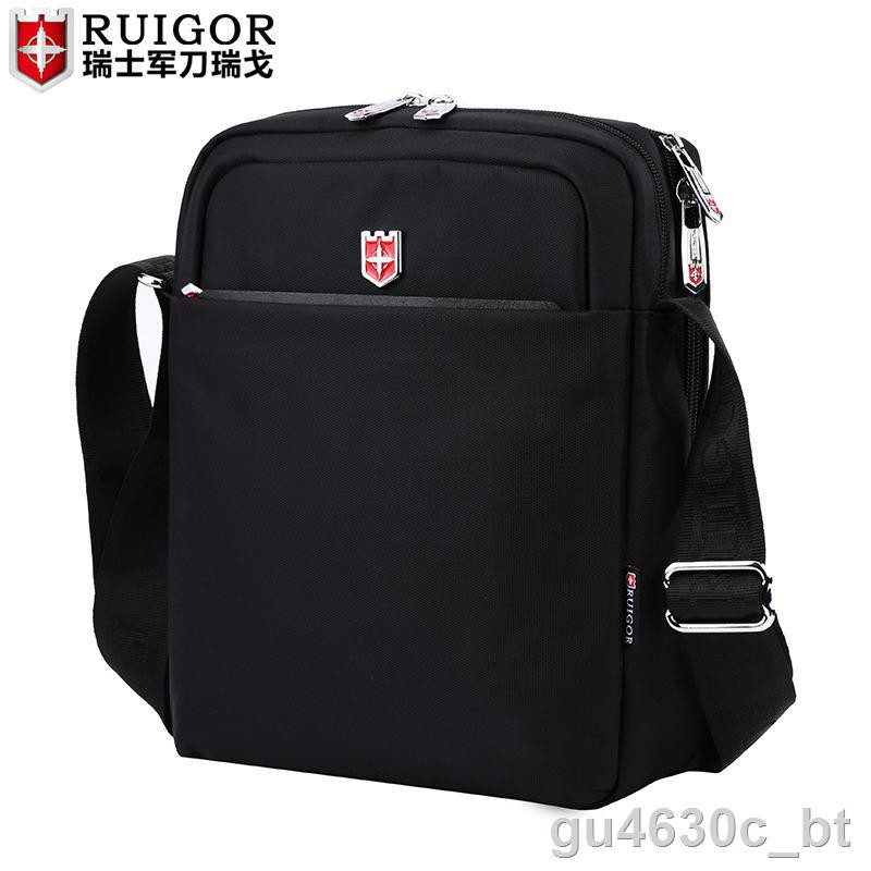 กระเป๋าผู้ชาย∈◙☬Rigo Swiss Army Knife Fashion Shoulder Bags Men s Bags Swiss Messenger Bags Business Bags Casual Backpac
