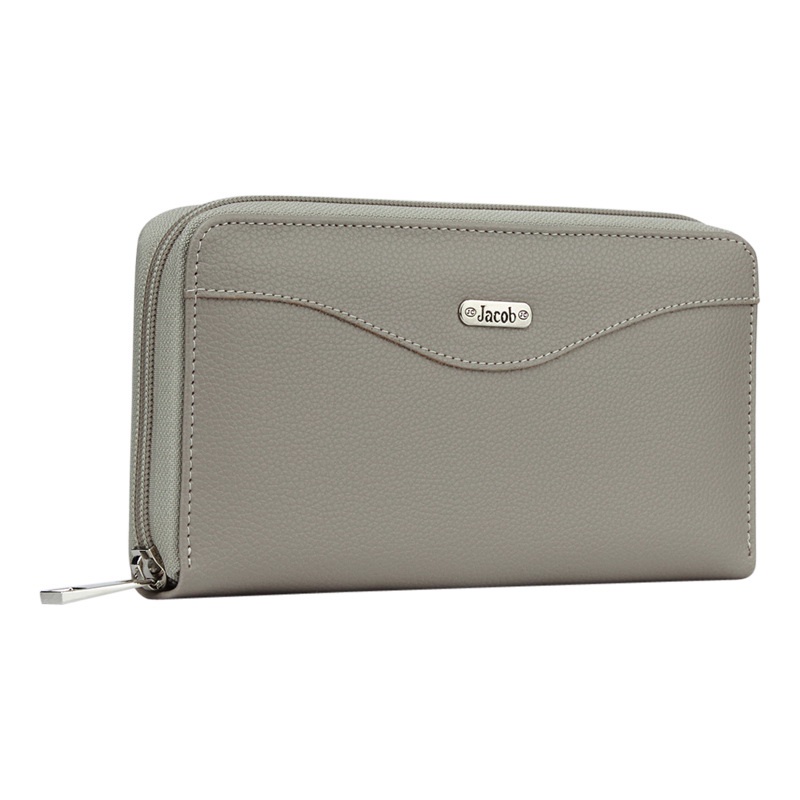 Jacob International กระเป๋าสตางค์ผู้หญิง V32149 (ชมพู,น้ำตาล,แดง,เขียว,เทา) - รูปที่ 6