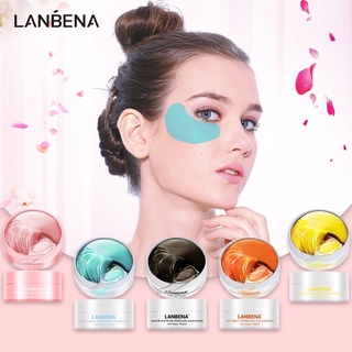 ✌️พร้อมส่งจากไทย✌️ LANBENA Hydra-Gel Eye Patches มาส์กแผ่นเจลสำหรับดวงตา 30 คู่/ 60 ชิ้น