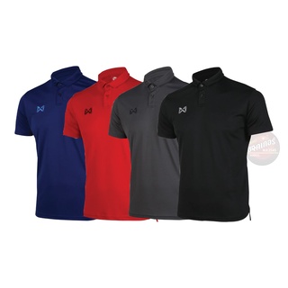 Warrix เสื้อโปโลวอริกซ์ รุ่น PIQUE POLO  รหัส WA-212PLACL30 ราคา 299-399 บาท ( แดง ดำ เทา กรมท่า )