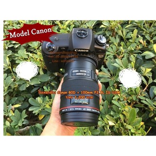 Model Camera Canon 80D +100mm F2.8L IS USM ( โมเดลกล้อง)  มอบให้เป็นของขวัญ ใช้สำหรับตกแต่งห้อง