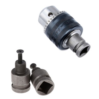 1 / 2   Drill Chuck Adaptor 1 / 2-20 UNF พร้อมสกรู 1 ชิ้น